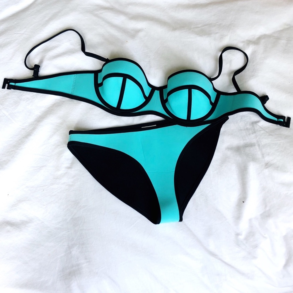 Blue Bodycon Bikini